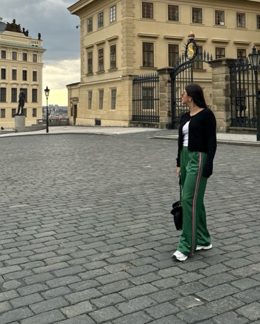 Green Track Pants - Image 2