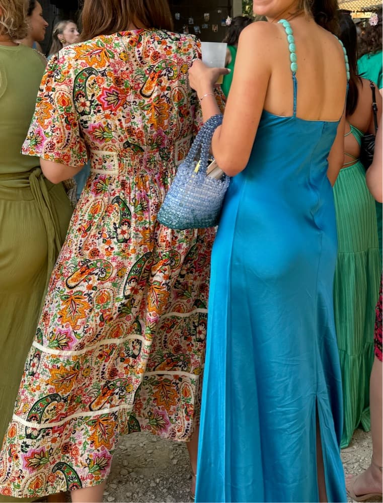 STAUD CADENCE DRESS 🩵 Turquoise Blue - Image 5