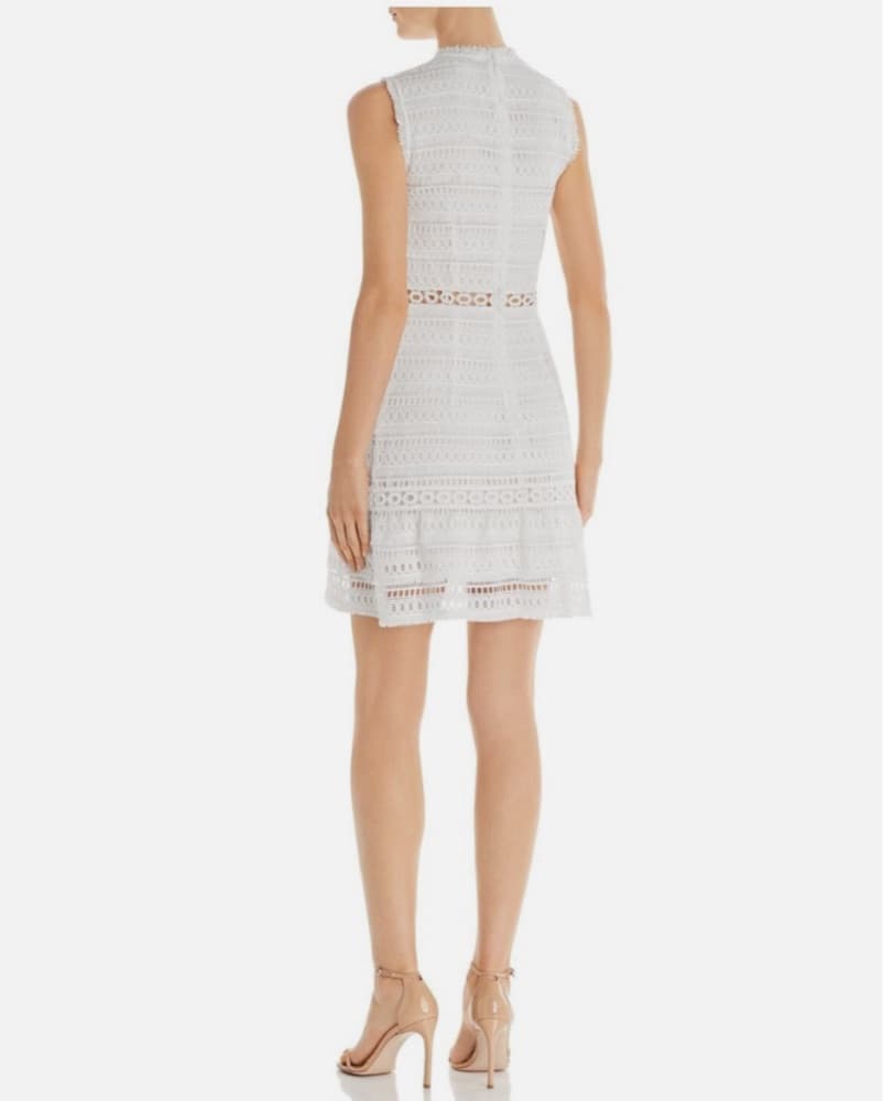 Elegant Lace Overlay Dress - Image 3