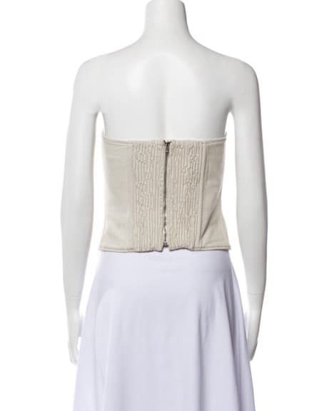 Isabel Marant Denim Corset Top  - Image 3