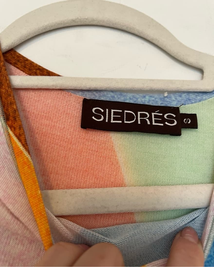 Siedrés Gian Printed Stretch Jersey Top - Image 6