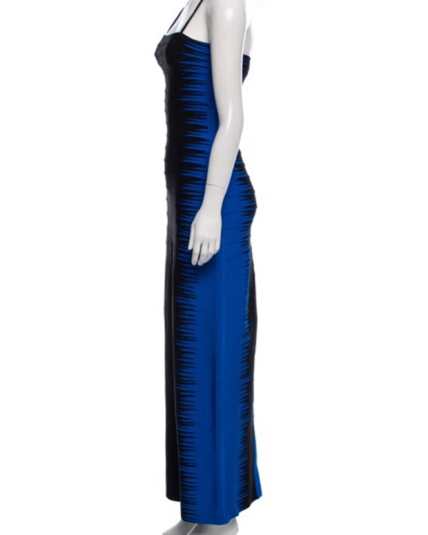 Herve Leger Jacklyn Jacquard Gown - Image 3
