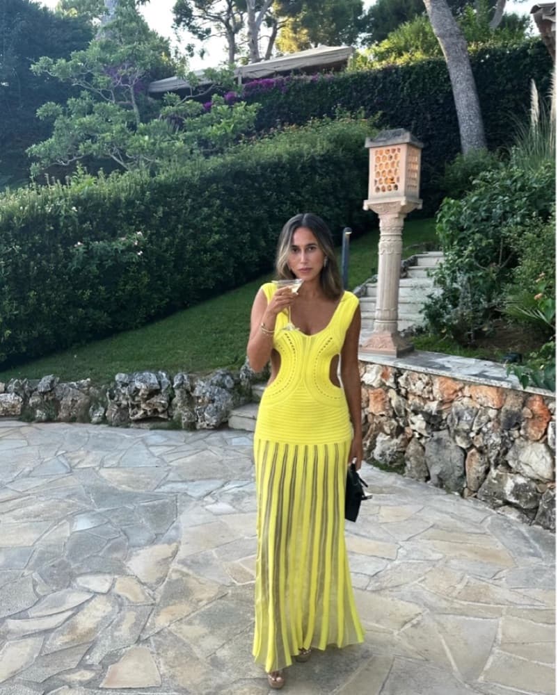 Ronny Kobo Asa Dress | Sunset Outfits, Sunset Theme, Yellow Dress, Sexy Dress - Image 5