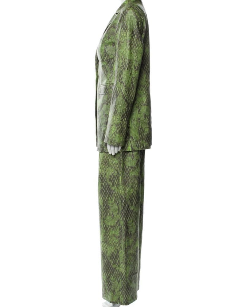 Snakeprint Pant Suit  - Image 2