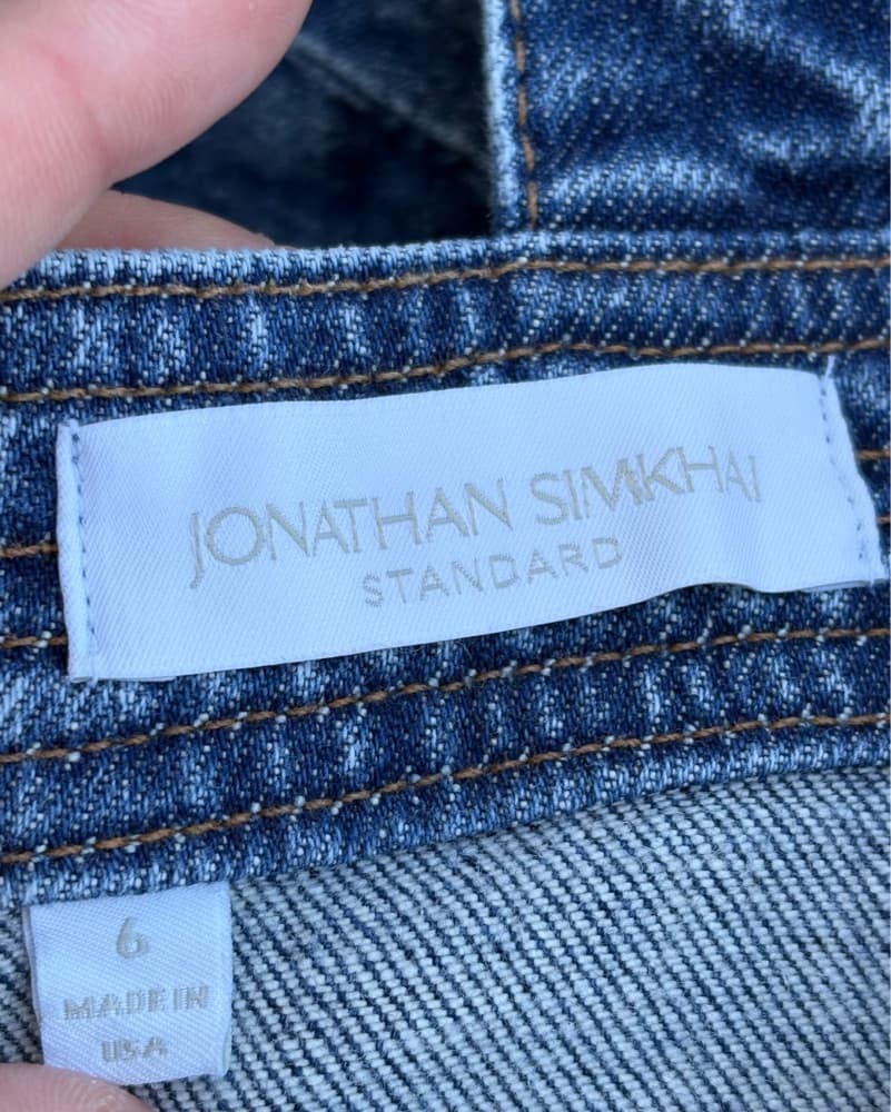 Jonathan Simkhai Clara denim mini Dress - Image 5