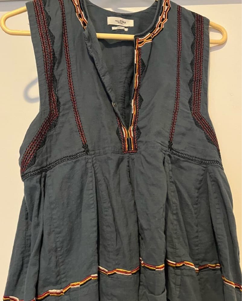 Isabel Marant Etoile blue cotton shirt - Image 1