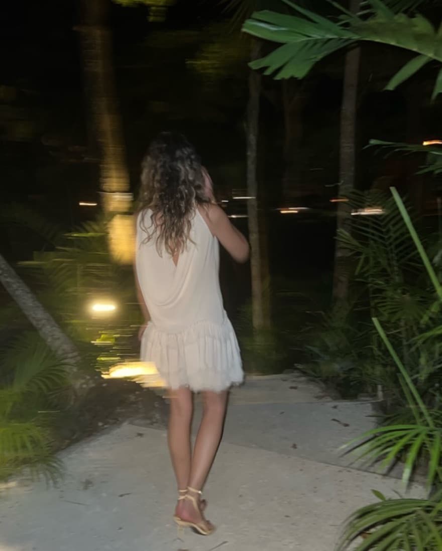 Blush Mini Dress  - Image 5