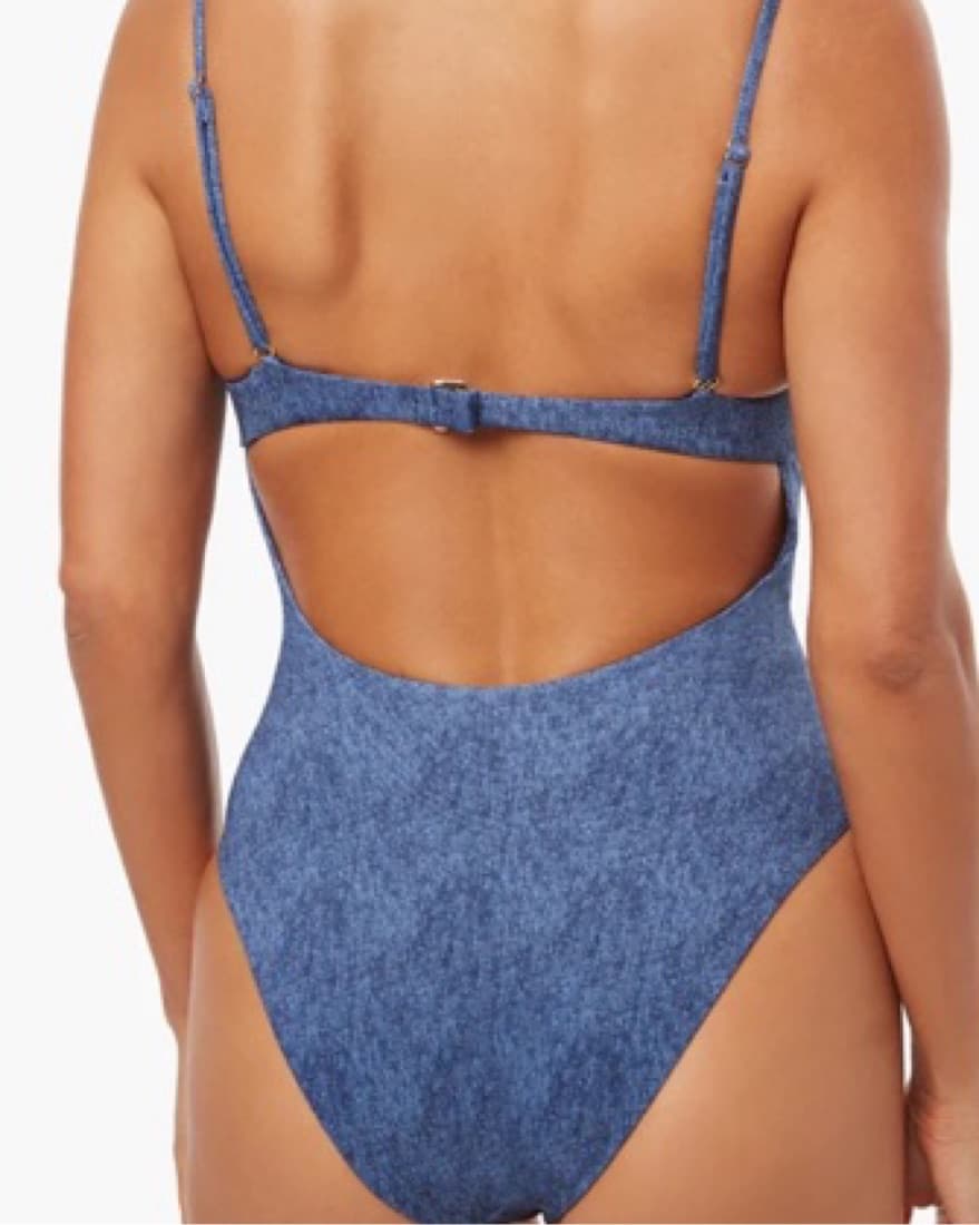 We Wore What Denim Swimsuit - Image 5