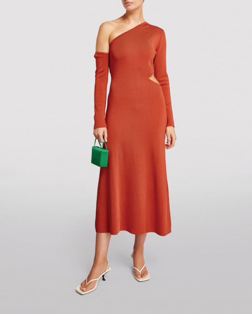 Cult Gaia Cutout Midi Dress - Image 3