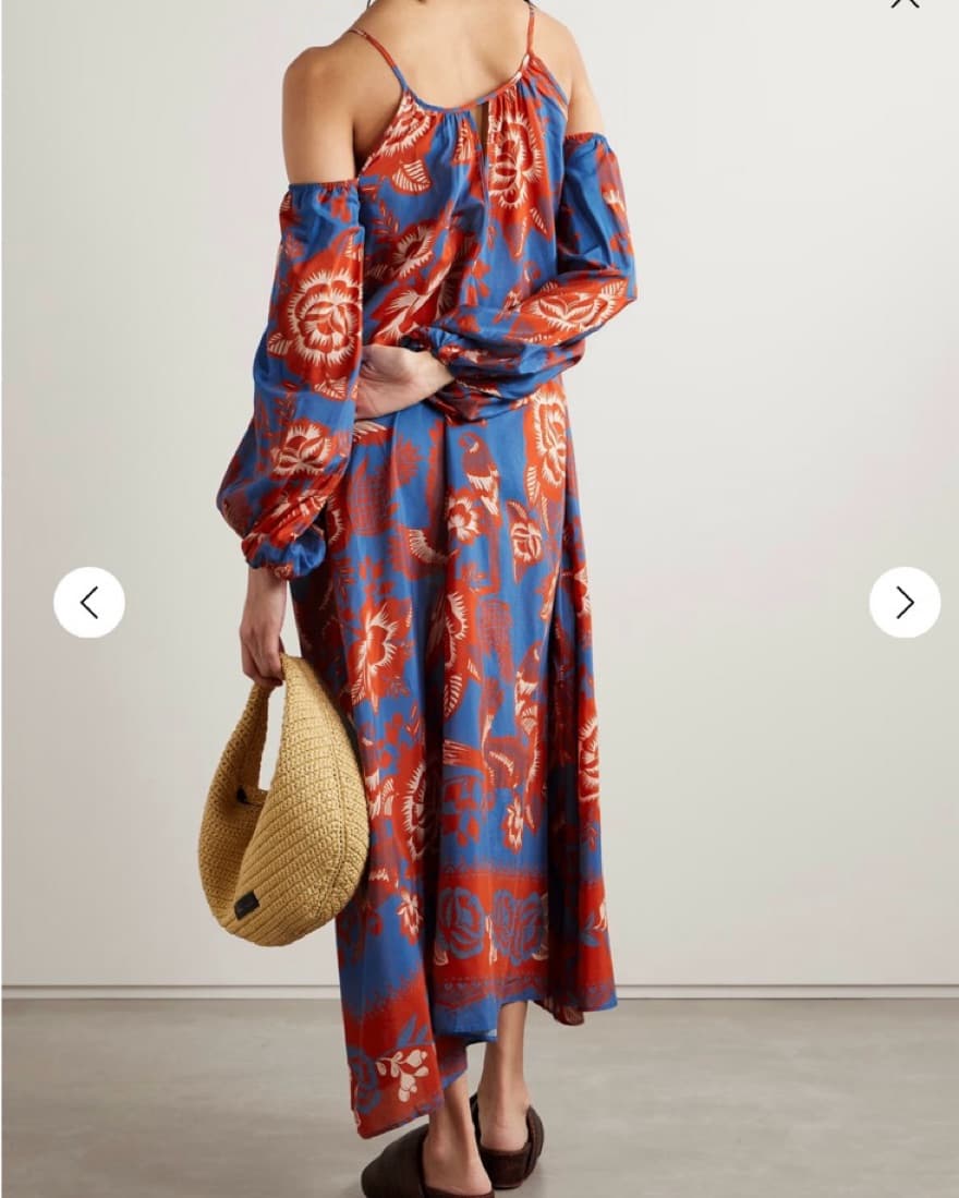 Blue and Red Farm Rio Dress - Image 2
