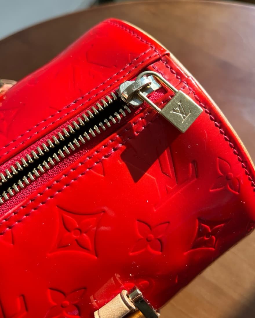 Louis Vuitton Red Papillon  - Image 3