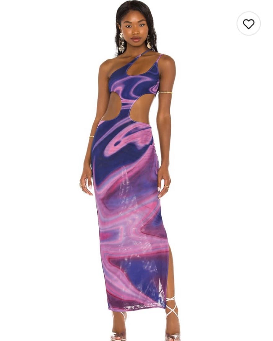 XRevolve Aiya One Shoulder Dress Purple  - Image 1