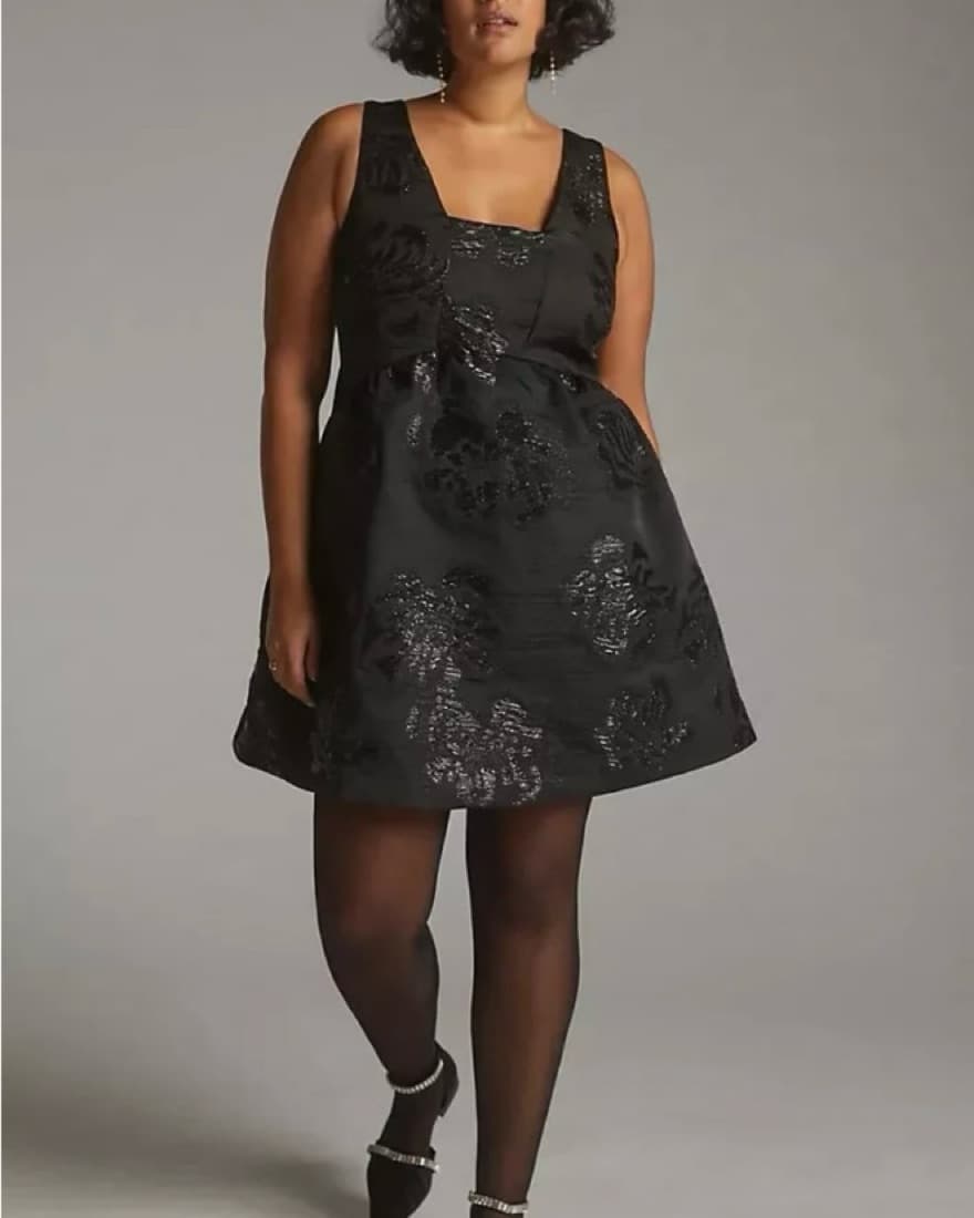 Anthropologie Maeve Jacquard Dress - Image 2