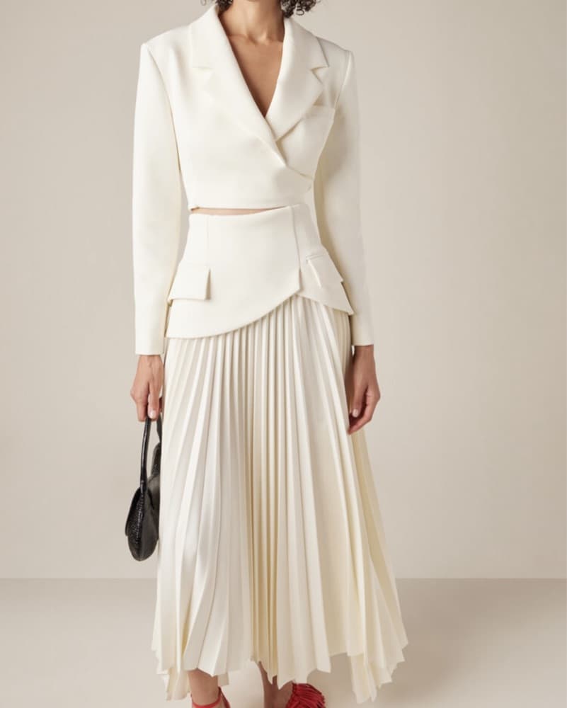 A.W.A.K.E Mode Skirt And Blazer Set - Image 1
