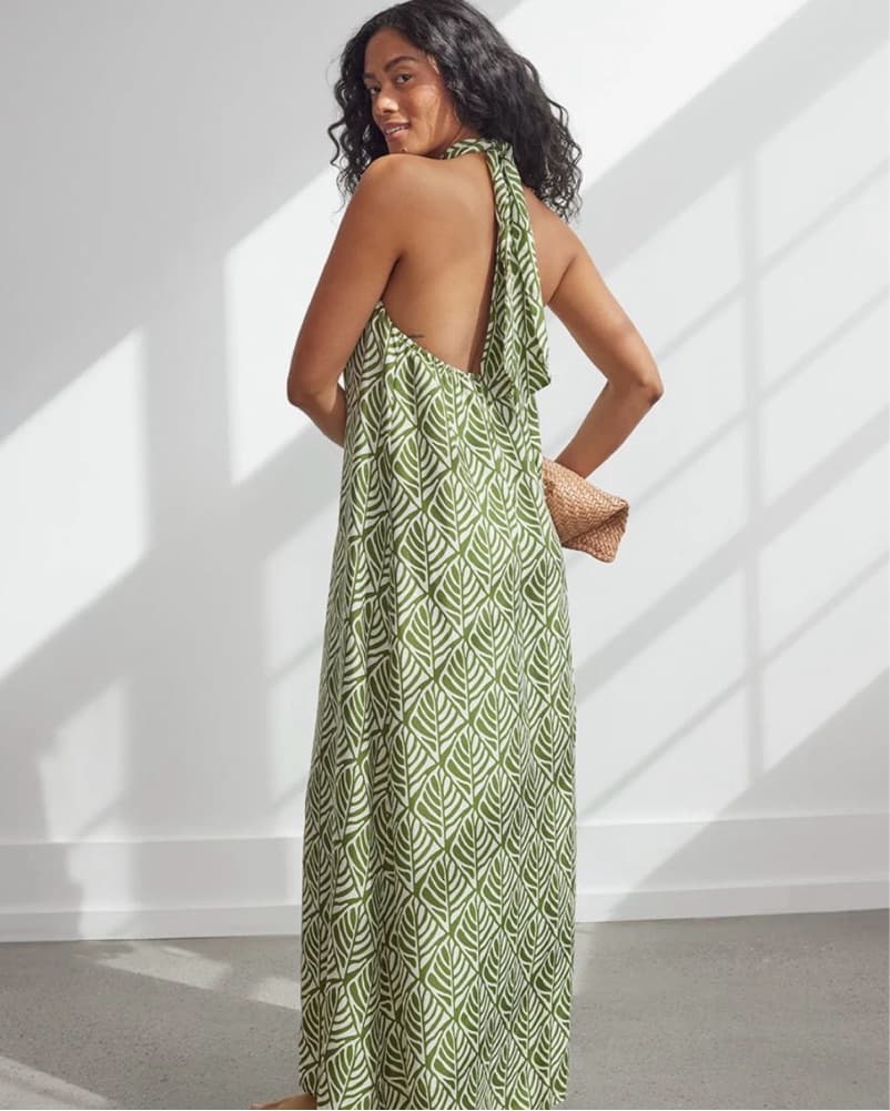 unsubscribed washable silk halter dress - Image 2