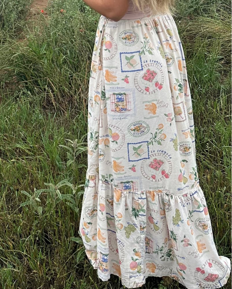 Italian Summer Maxi Skirt - Image 2