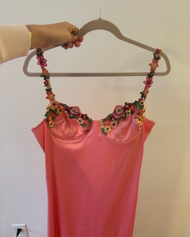Bright Pink Summer Dress - Image 1