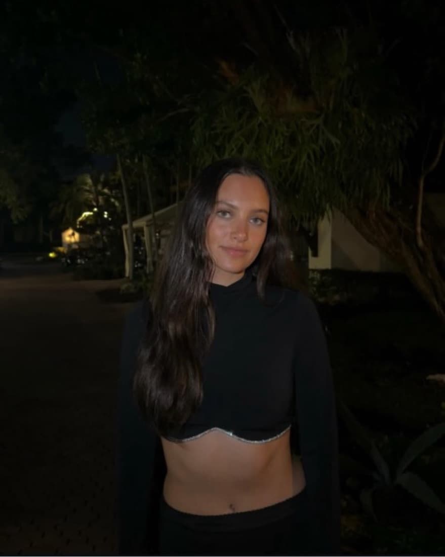 Embelished Cropped Turtle Neck - Image 1