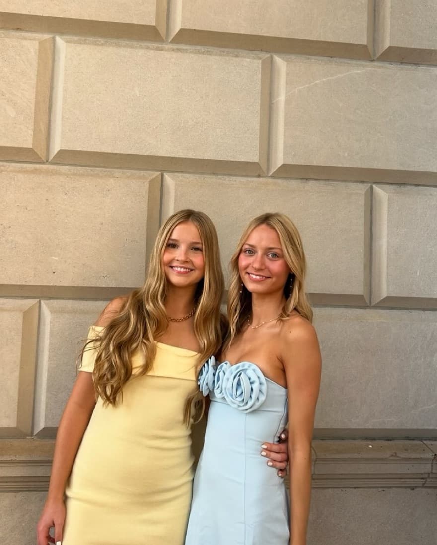Elegant Yellow  Off-the-Shoulder Dress - Image 3