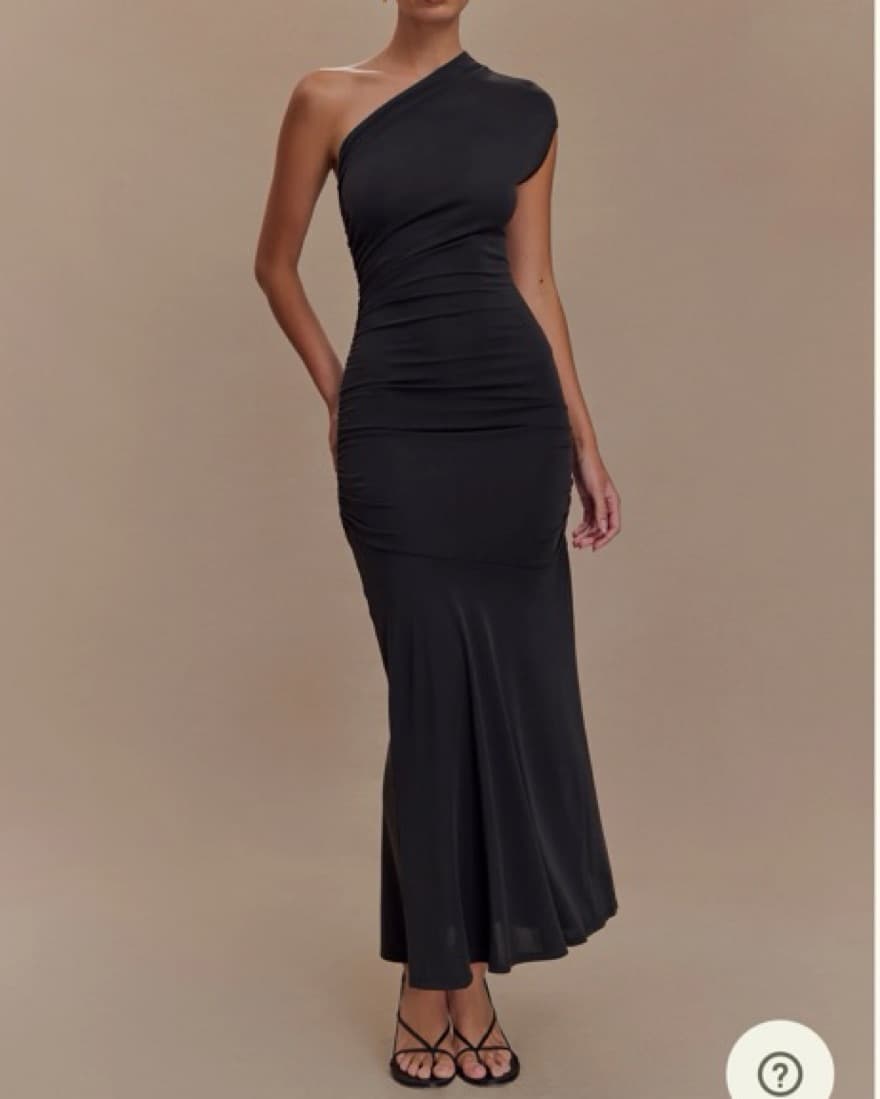 Black Meshki Cocktail Dress - Image 1