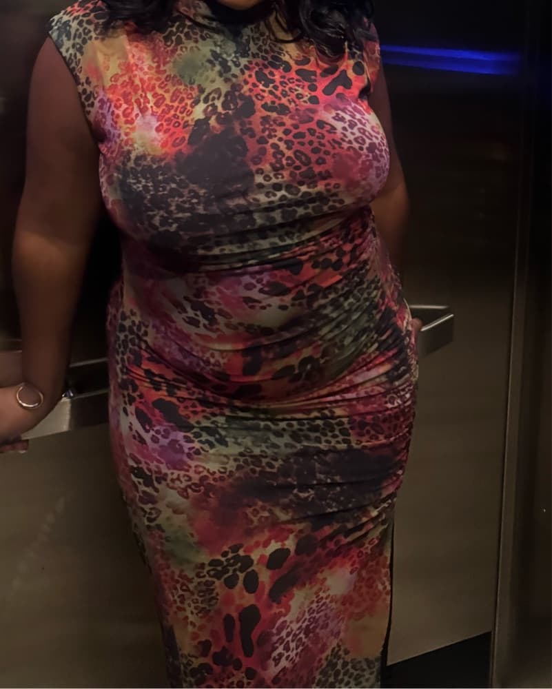 Anthropology printed Dress - Image 2