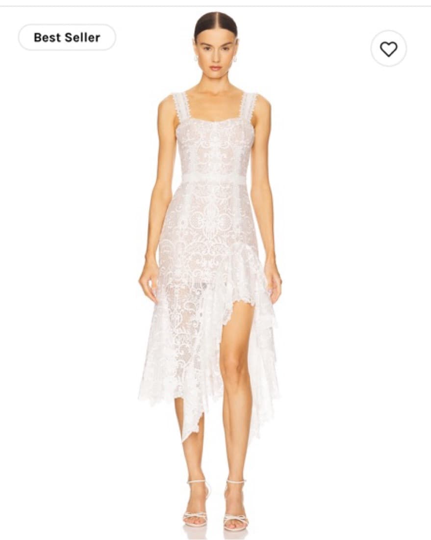 Bronx and Banco Lace Midi Dress - Image 3