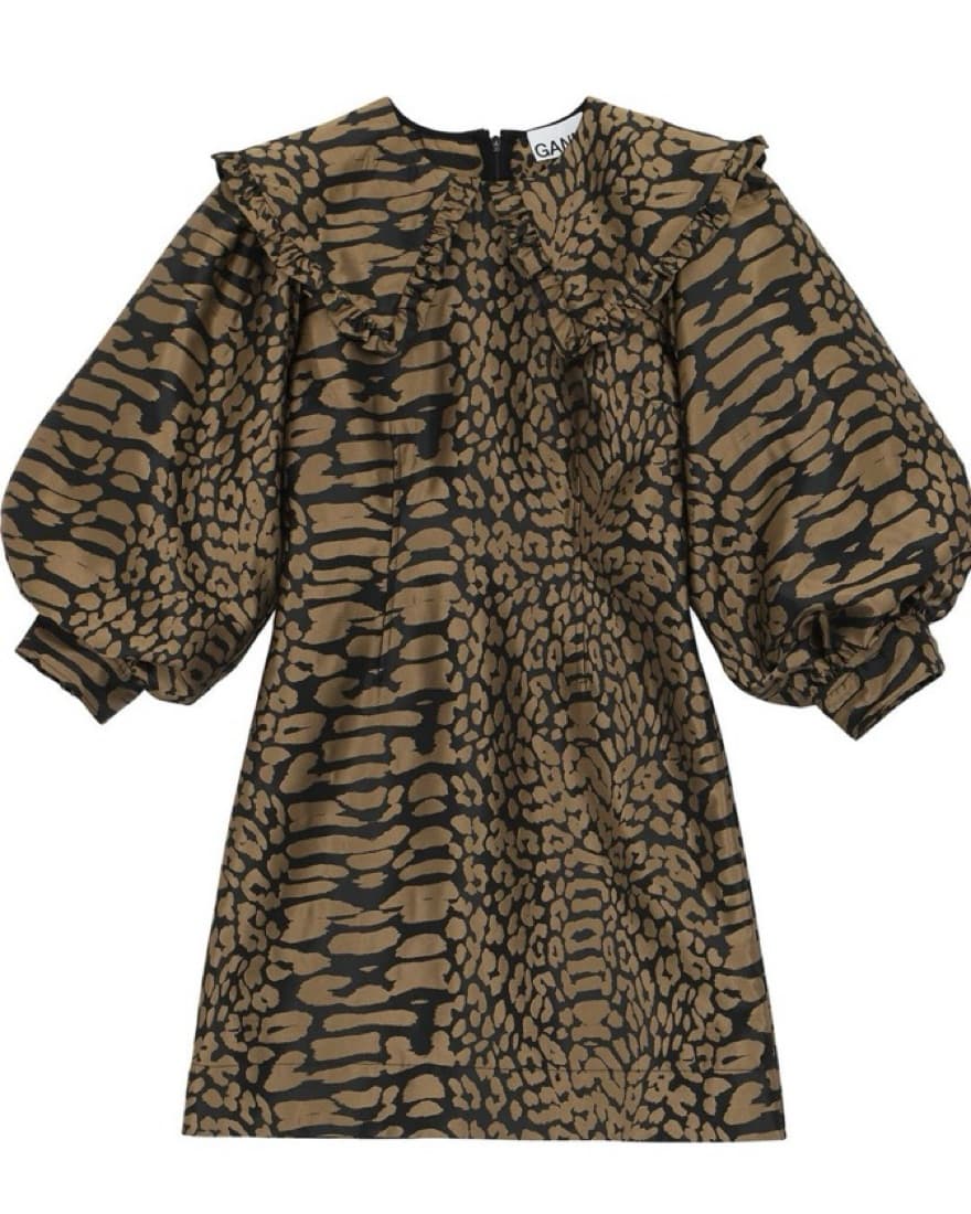 Ganni Jacquard Mini-Dress - Image 2