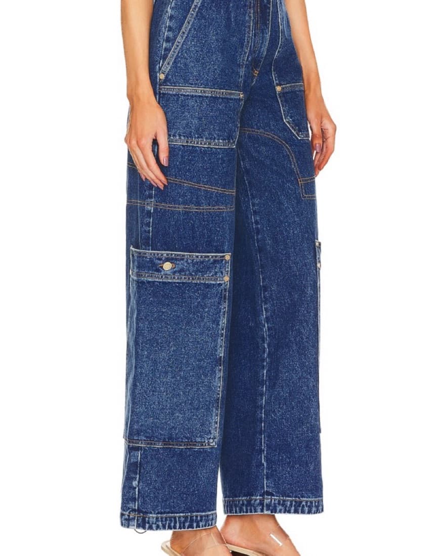 Cult Gaia Wynn Leg Cargo Pant - Image 3
