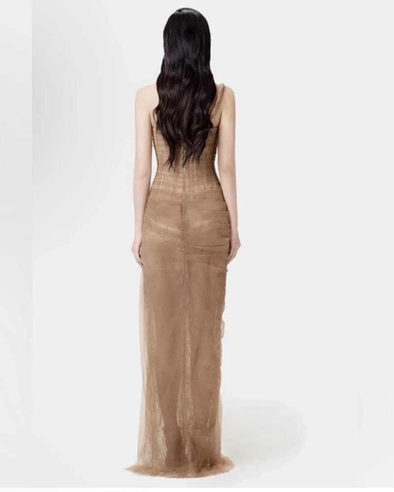 Cult Mia Montsand “Mara Dress” tan  - Image 6