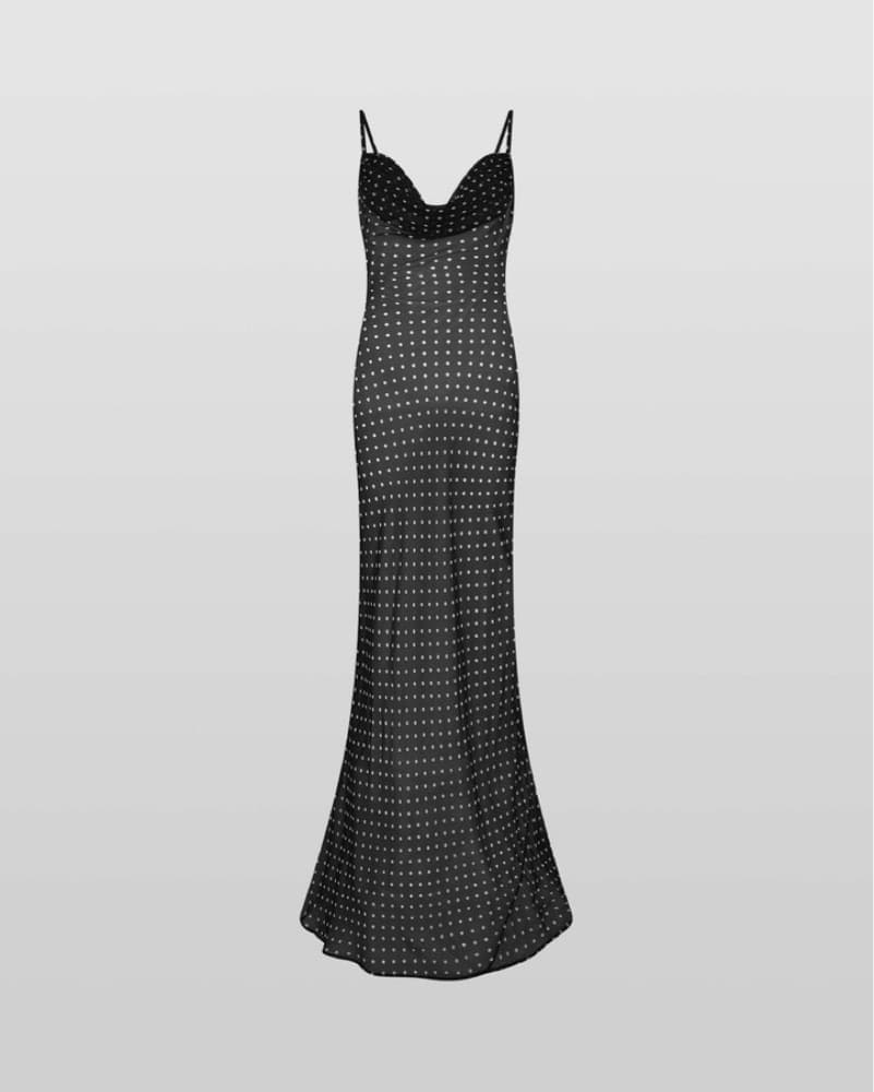 Rat & Boa Gisele Polka Dot Maxi Dress - Image 3