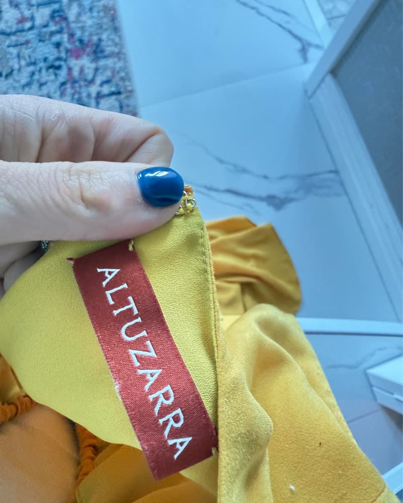 💛 Altuzarra Kaya Ruched Cut Out Dress - Image 3