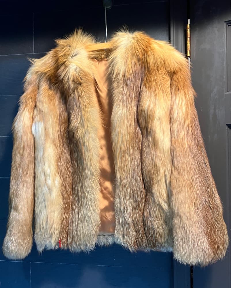 Real Mink Fur Short - Honey Gold XS  - Image 2
