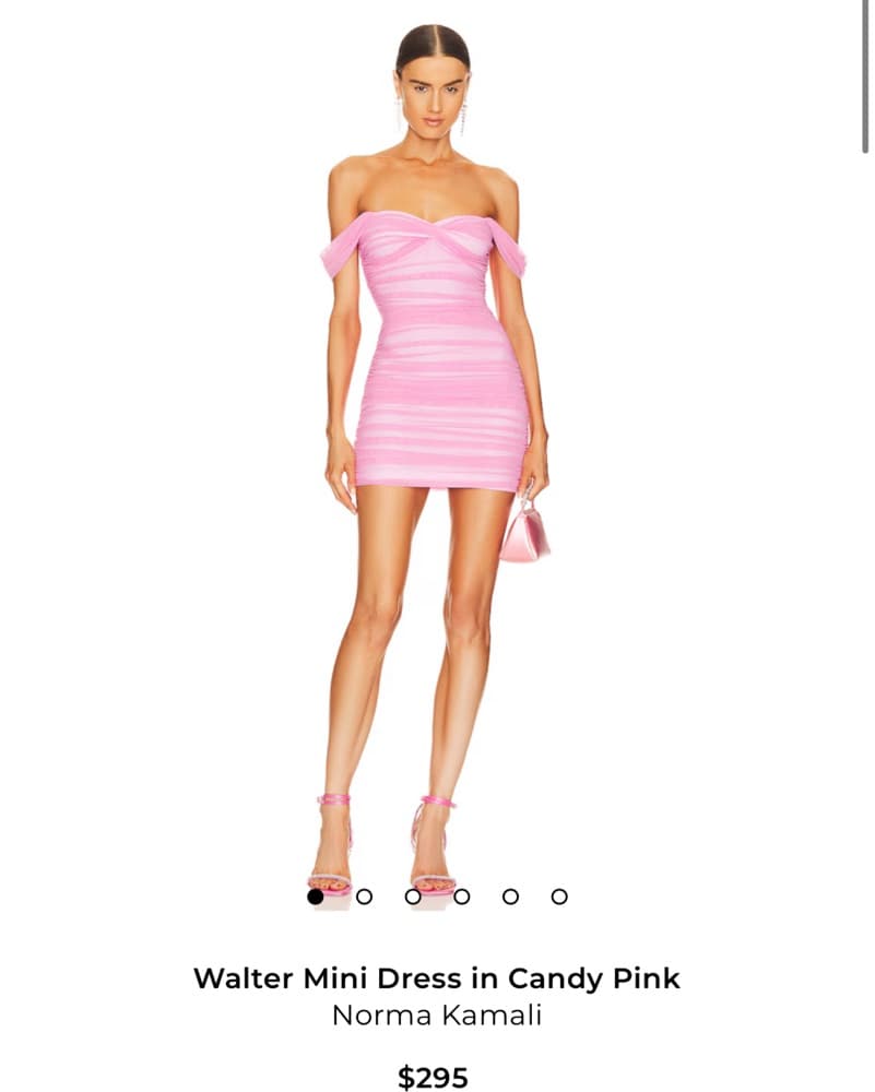 Pink Revolve Norma Kamali Homecoming  - Image 1