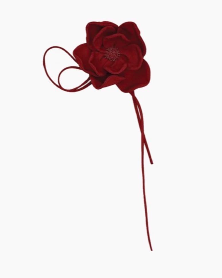 Paradise Cupped Corset & Rose Chocker - Image 3