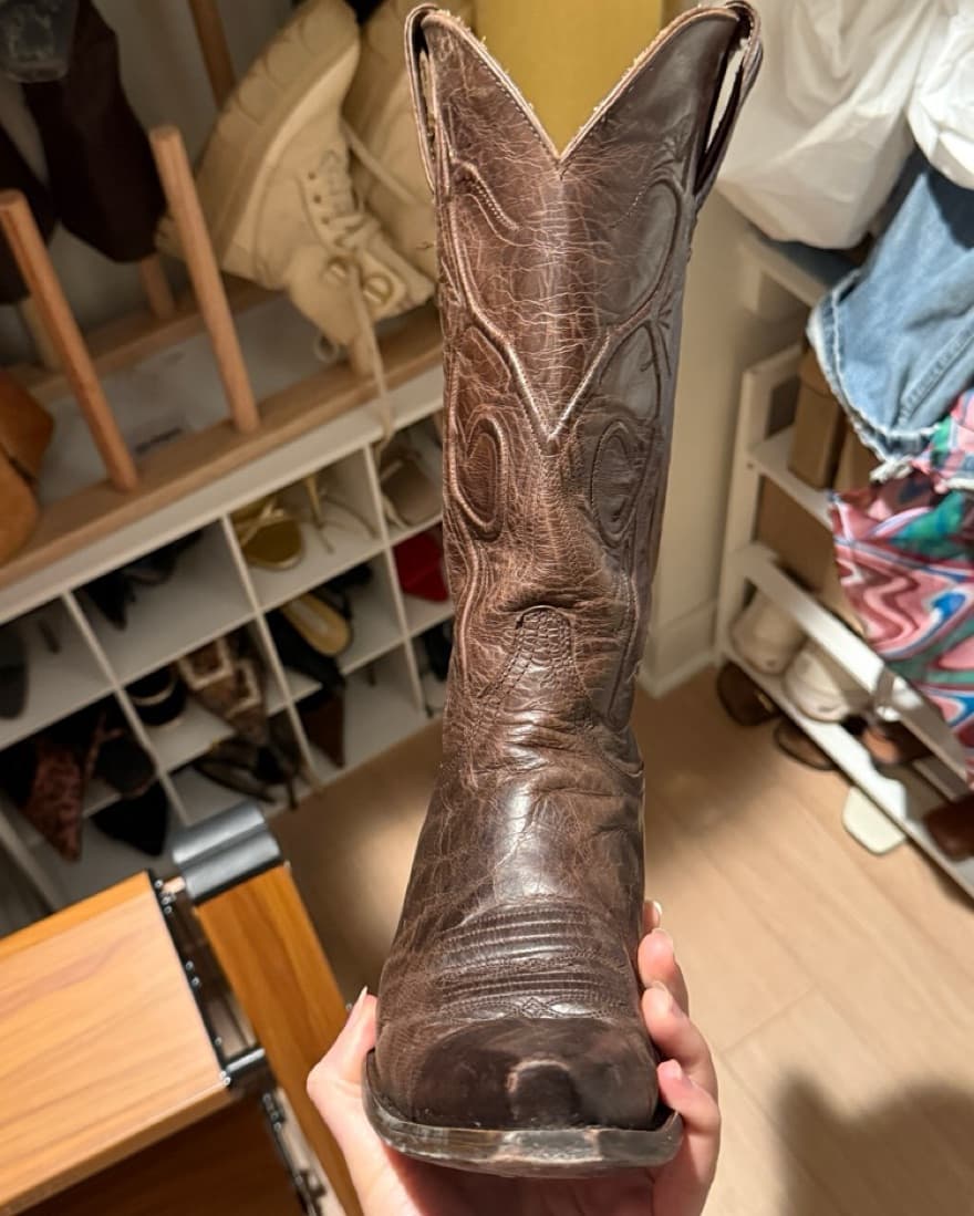 Brown Cowboy Boots  - Image 2