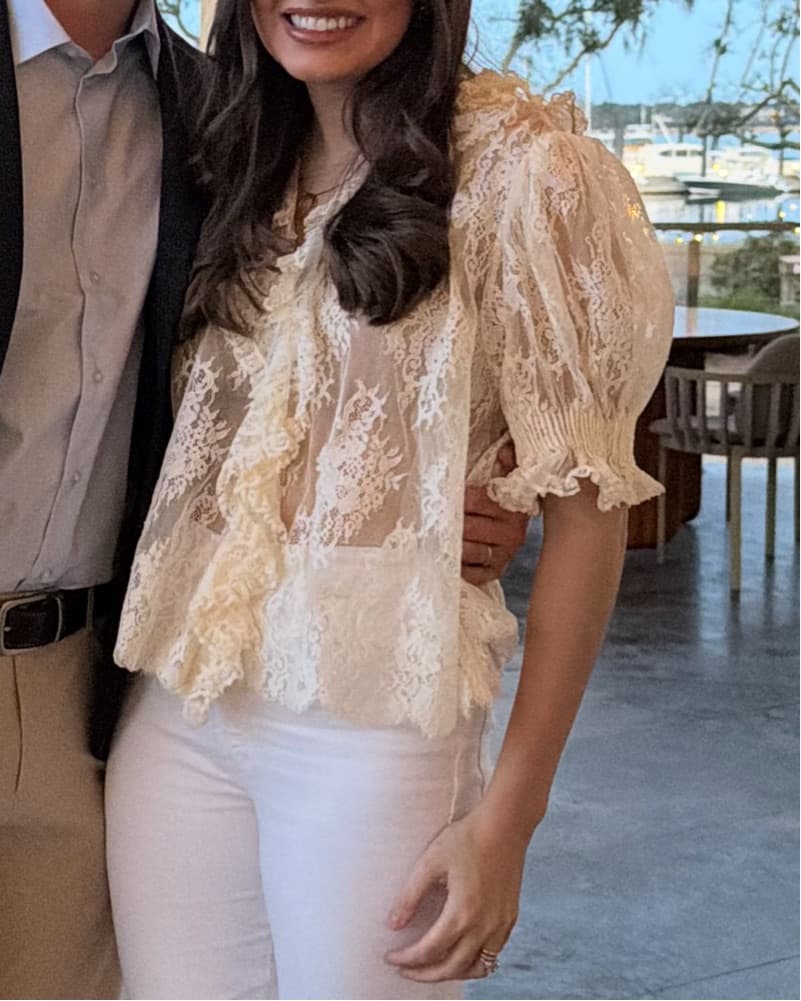 Lace Henri Doen Top - Image 2