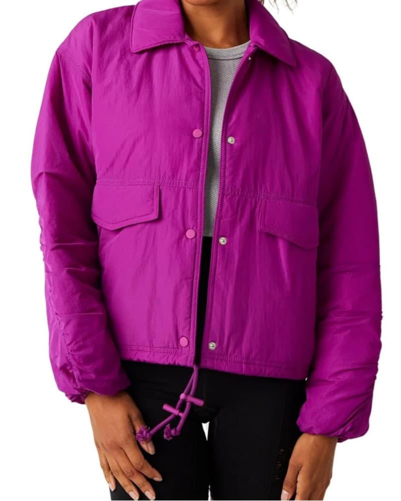 Off The Bleachers Coaches Jacket Vivid V - Image 1