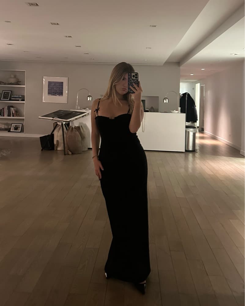 Staud Black Gown - Image 2