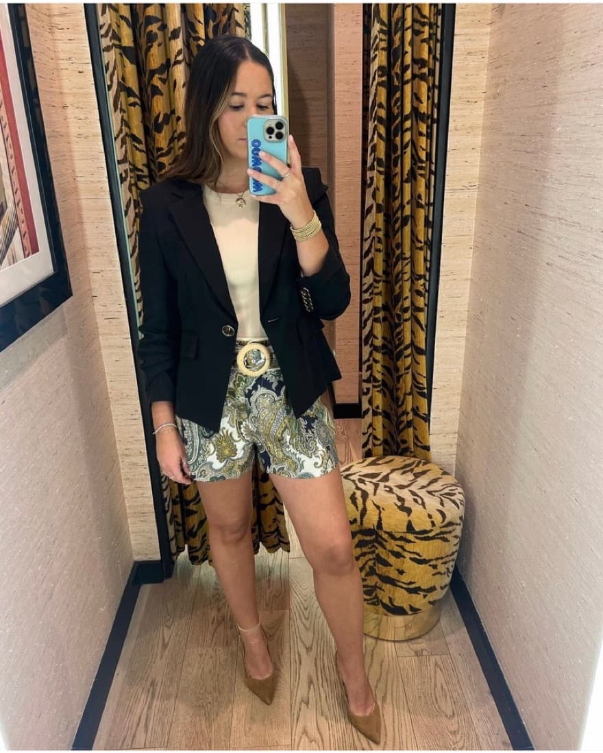 Veronica Beard Hobbes Shorts  - Image 1