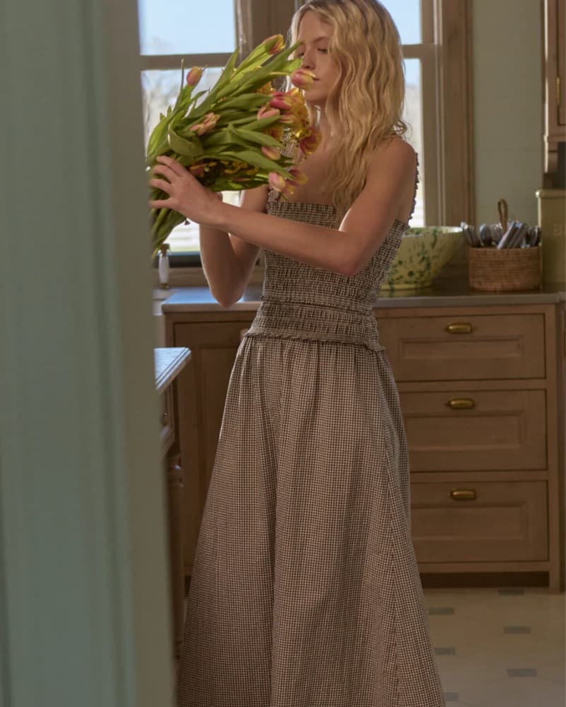 Hill House Azalea Maxi nap Dress - Image 1