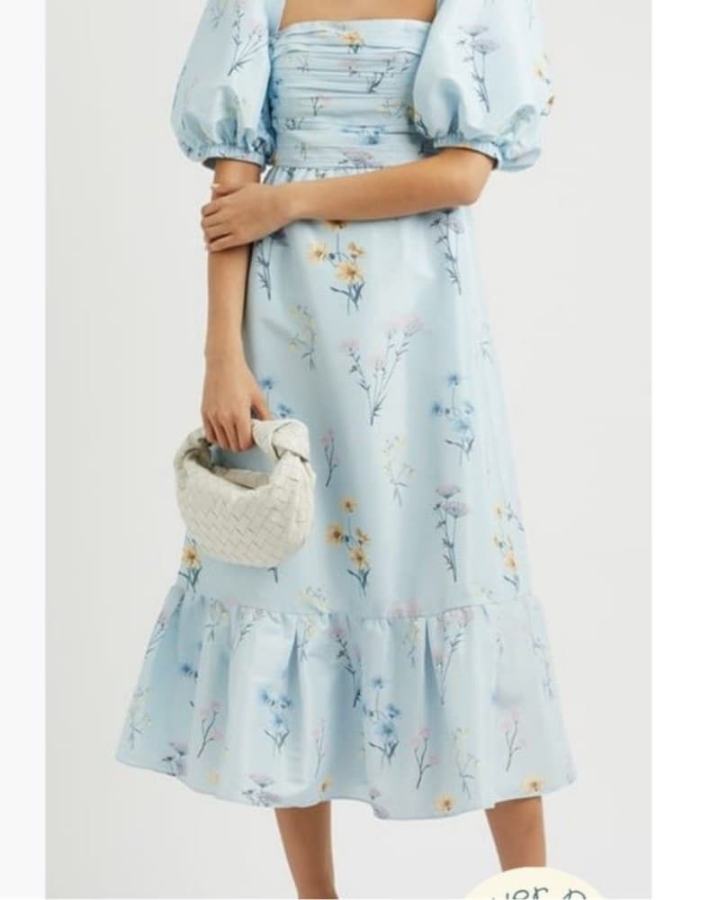 Self Portrait taffeta midi dress  - Image 1