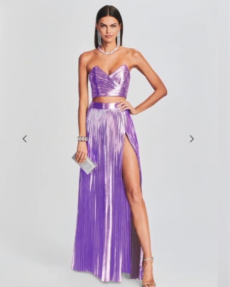 Retrofete Metallic Set Cressida Gown   - Image 1