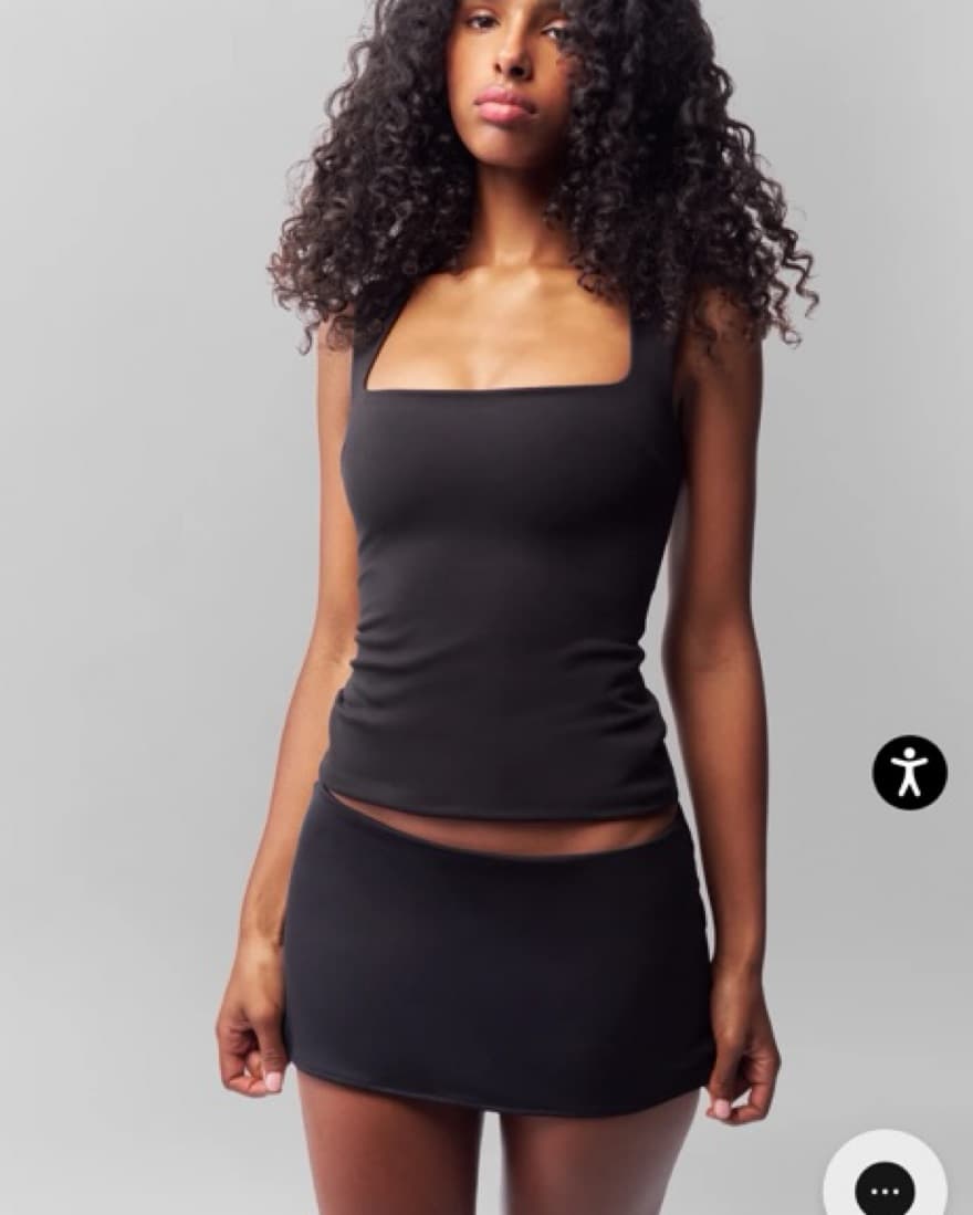 Danielle Guizio Micro Mini Stretch Skirt - Image 1