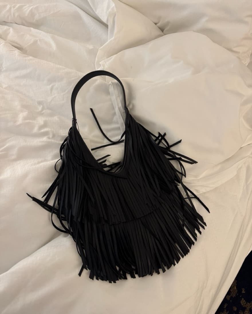 New Fringe Leather Bag  - Image 3