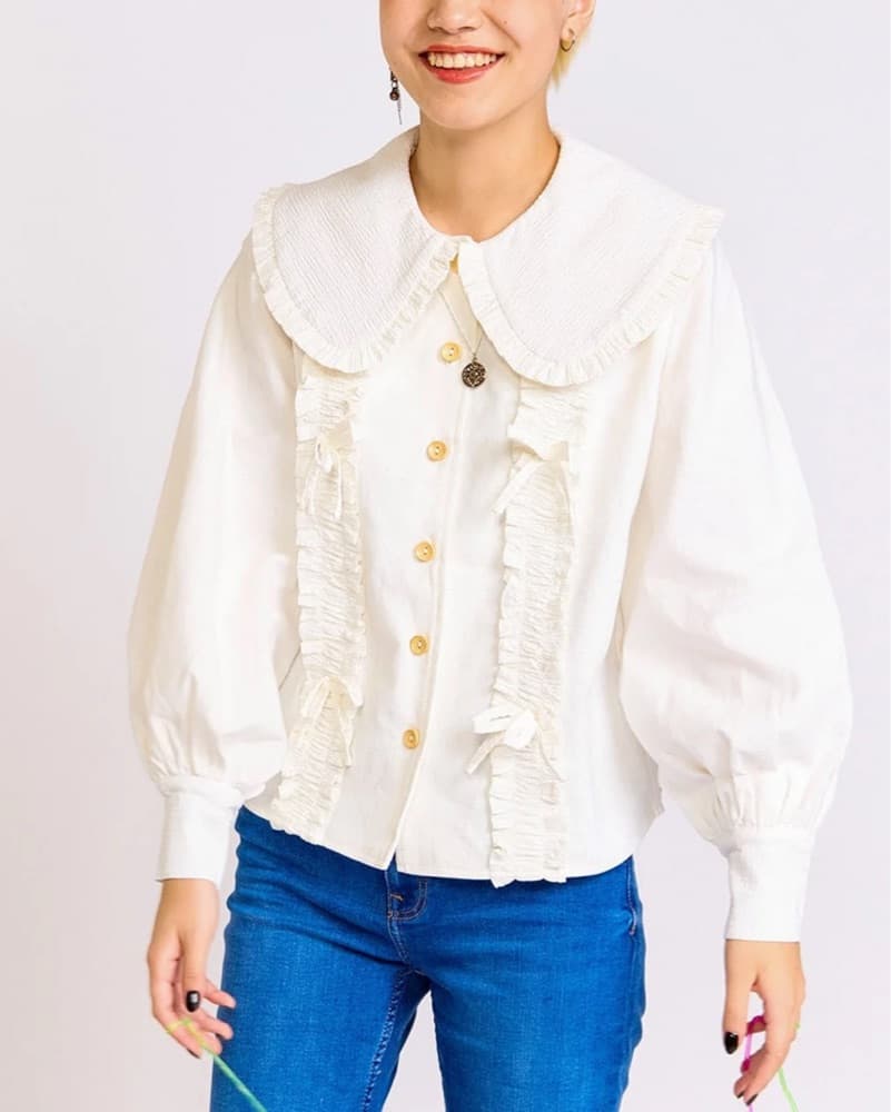 Kina And Tam The Tongue Tied Blouse - Image 1