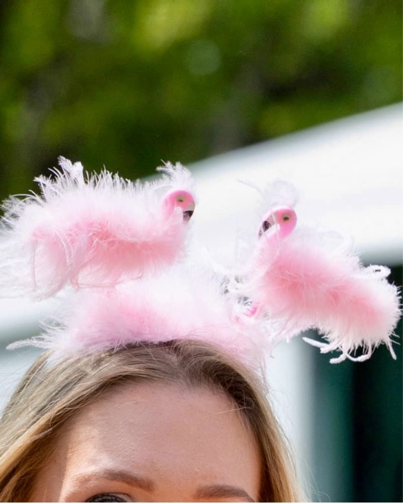 Flamingo Fascinator - Image 1