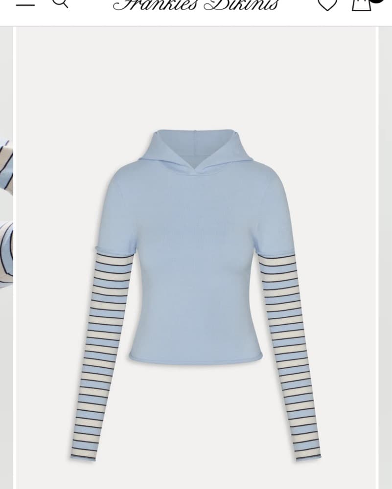 Frankies Bikinis hoodie  - Image 3