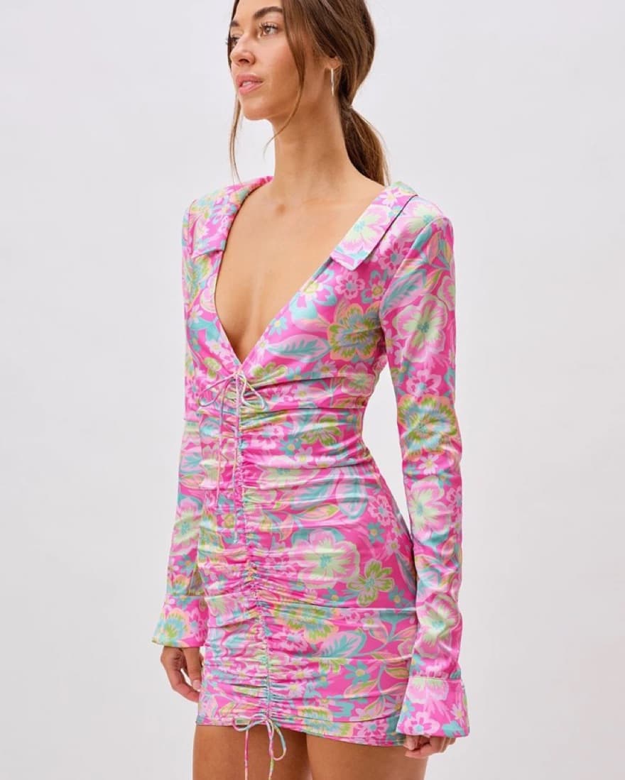 For Love & Lemons Floral Dress - Image 1