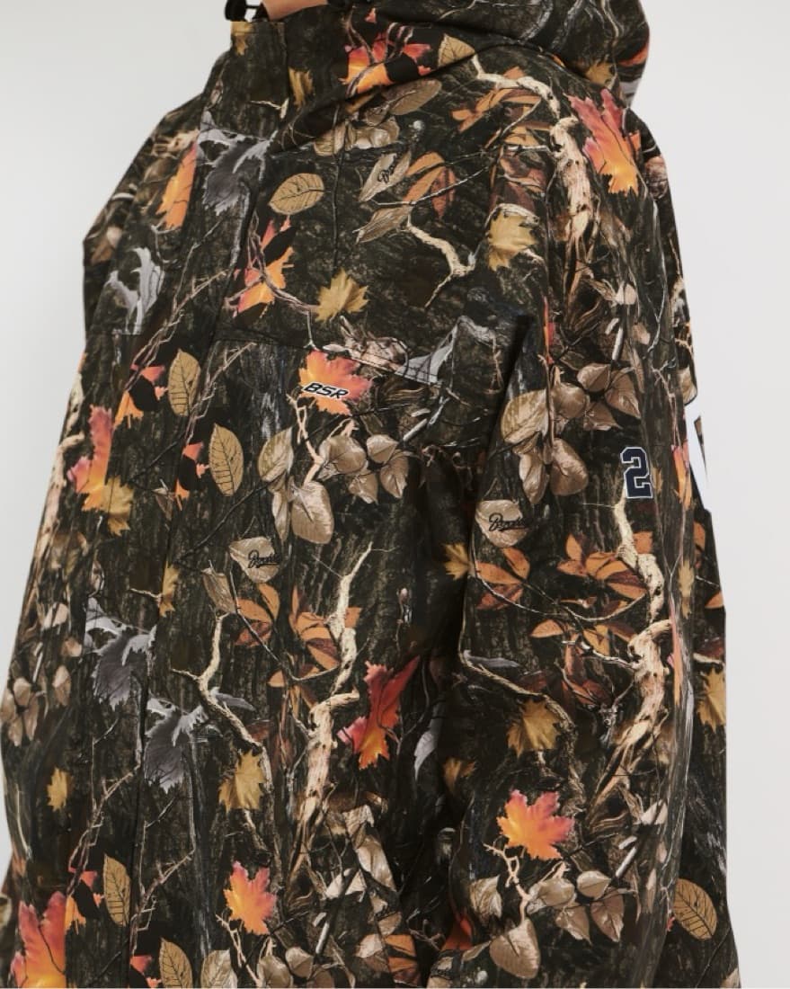 BSRABBIT Camo Hooded Snowboard Jacket - Image 5