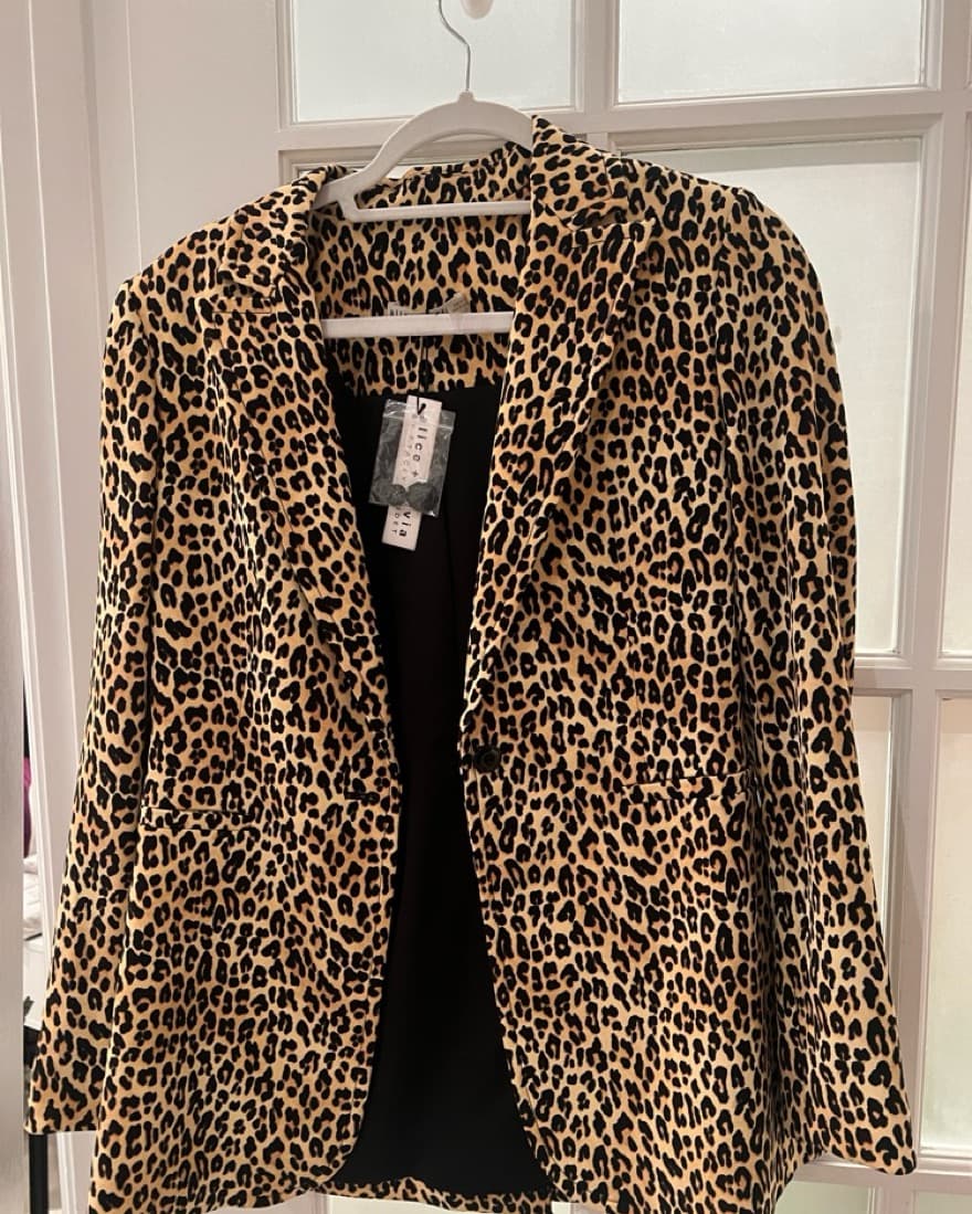 Leopard Alice+Olivia Blazer - Image 2